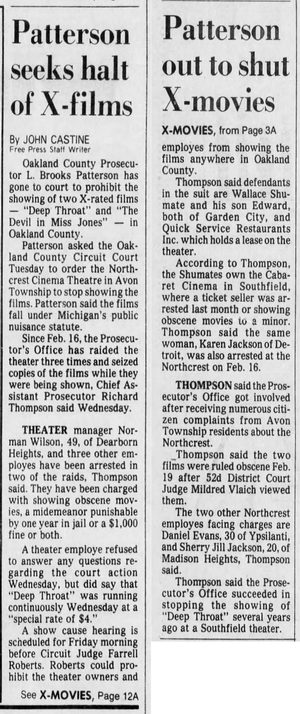 Northcrest Cinema - Feb 1980 Court Case (newer photo)
